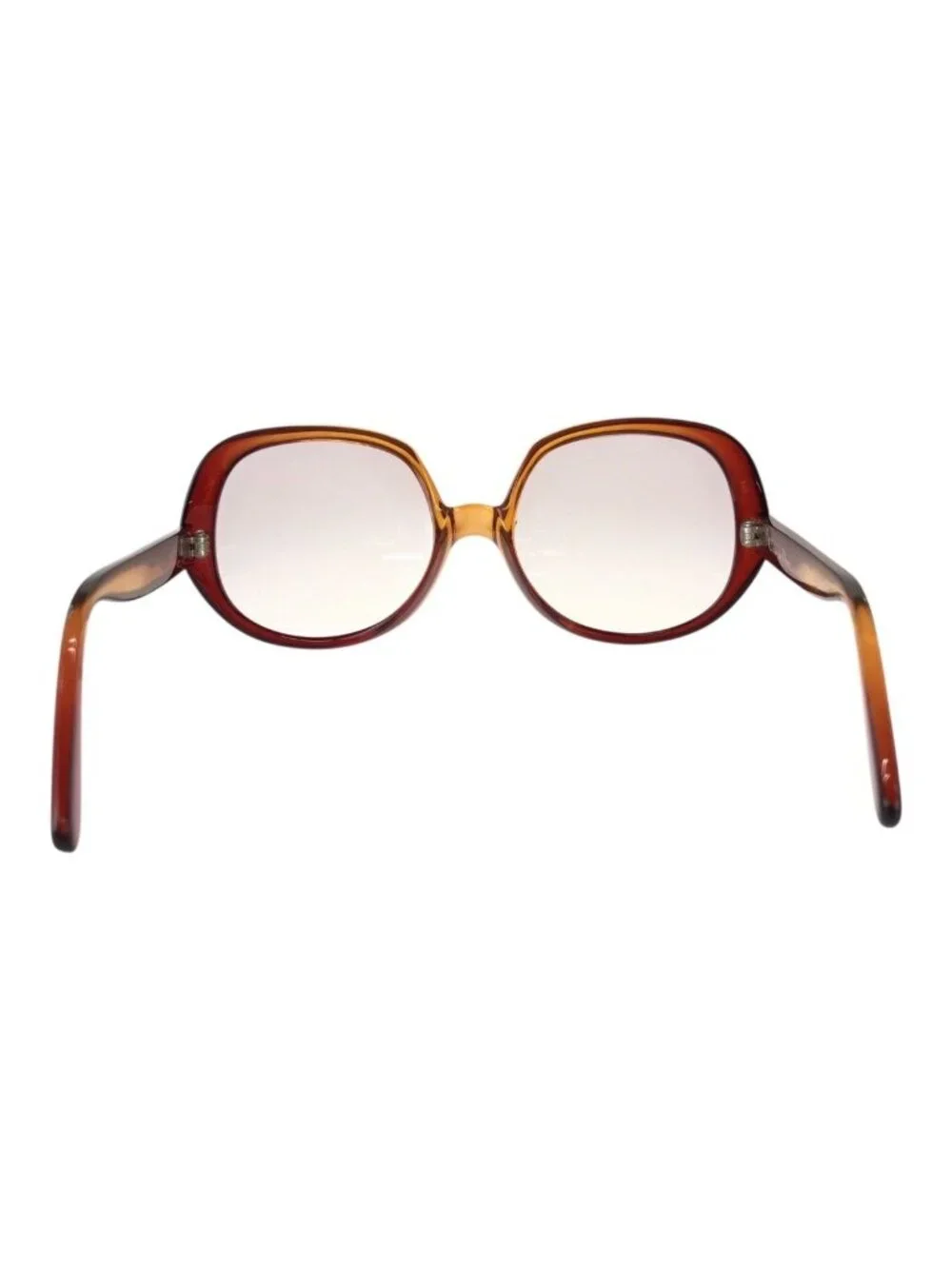 Dior Vintage Optil 54 18 Brown Acetate Sunglasses Frame Eyewear